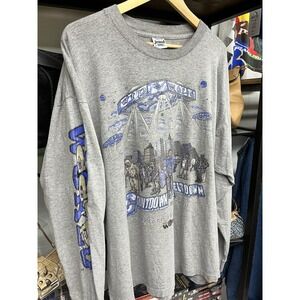 VTG 90s Countdown to Meltdown Before The Year 2000 LS T Shirt Size XXL RAP TEE